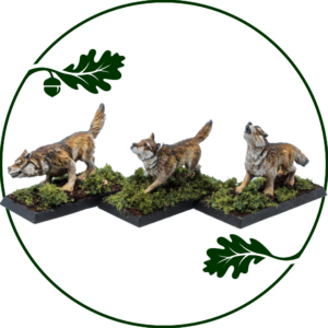 Wolves (pack of 3)